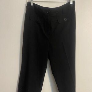 Pret-A-Porter Black crop pants, size 14